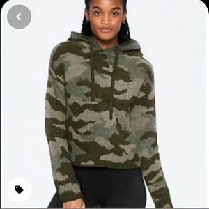 Victoria’s Secret Camo Sweater Hoodie